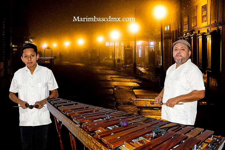 Marimbas en Coyoacan